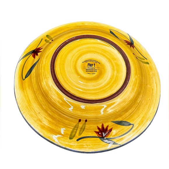 Set Of 3 Elizabeth Pattern By Pier 1 Dinner Plates. - Picture 9 of 13